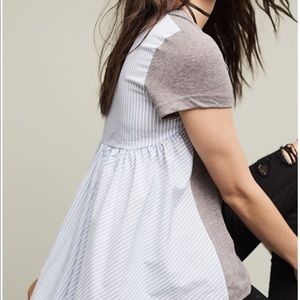 Anthropologie- Deletta, Callista Striped T-Shirt